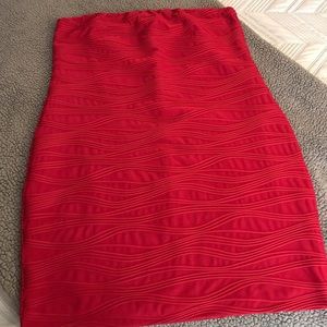 Hot Gal strapless dress